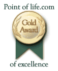 Point of Life.com Award for excellence and quality content